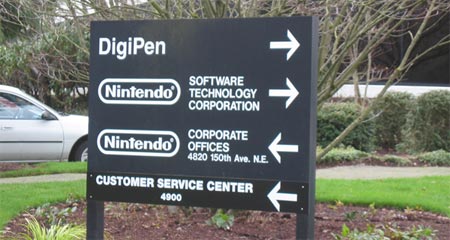 Nintendo HQ Sign Nintendo HQ Sign